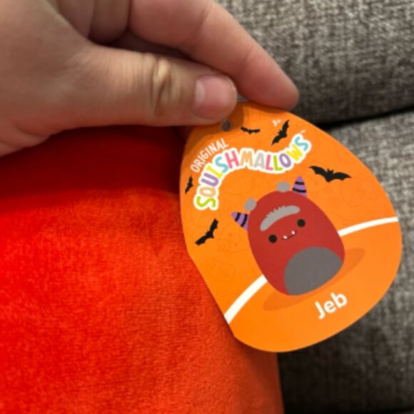 Squishmallows Jeb the Monster 12 Inch Plush NWT New with Tag - Picture 2 of 3